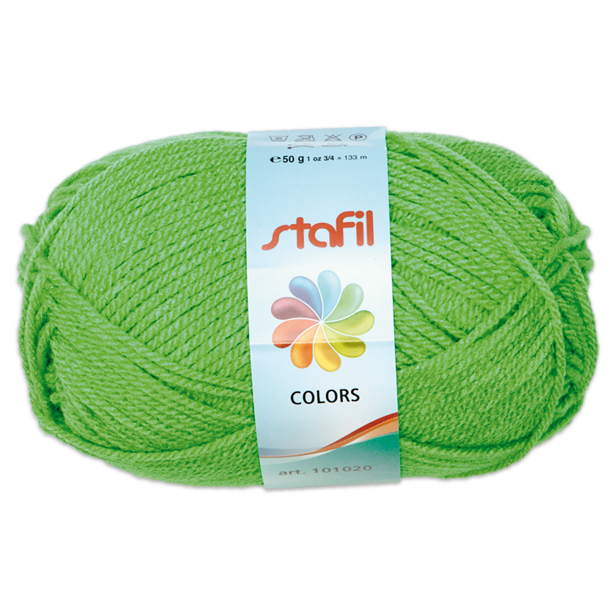 Wolle Colors 50g grasgrün