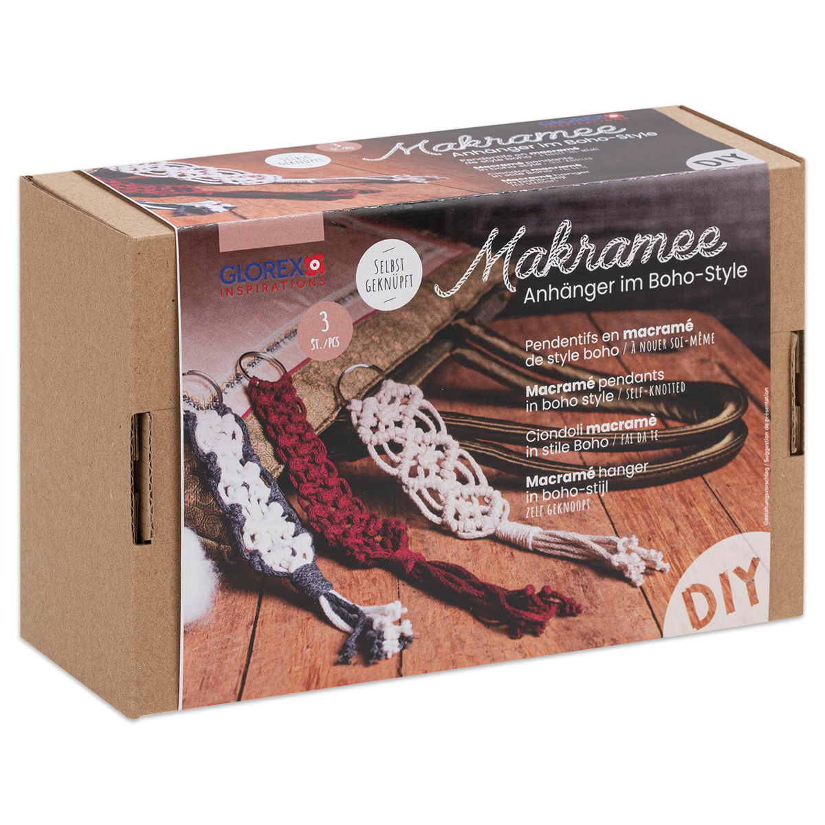 Makramee Set Anhänger im Boho-Style