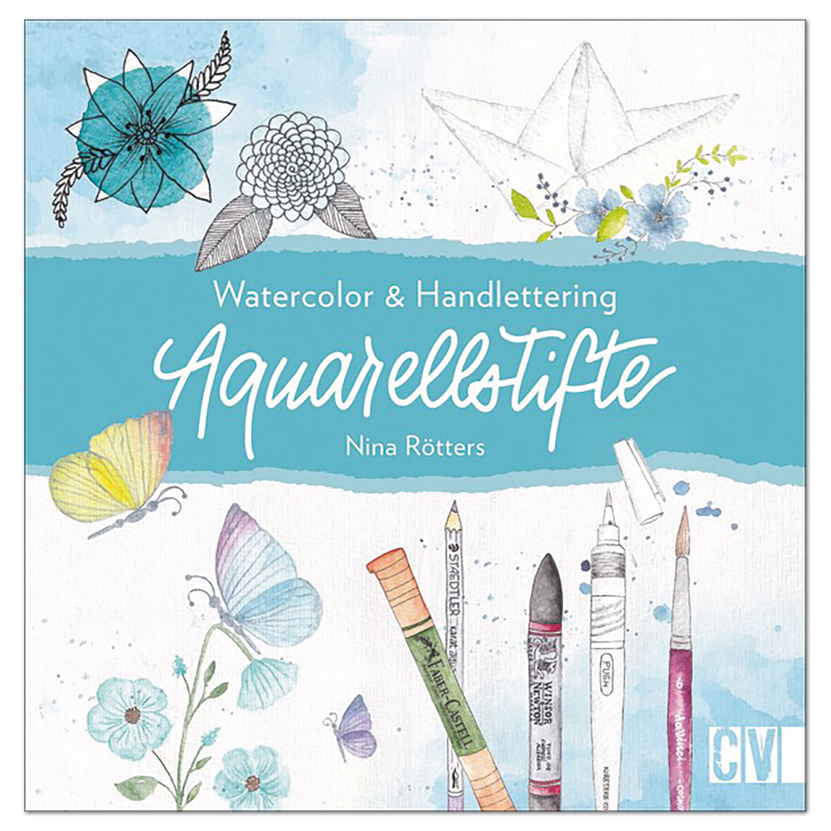 Buch - Aquarellstifte Watercolor & Handlettering