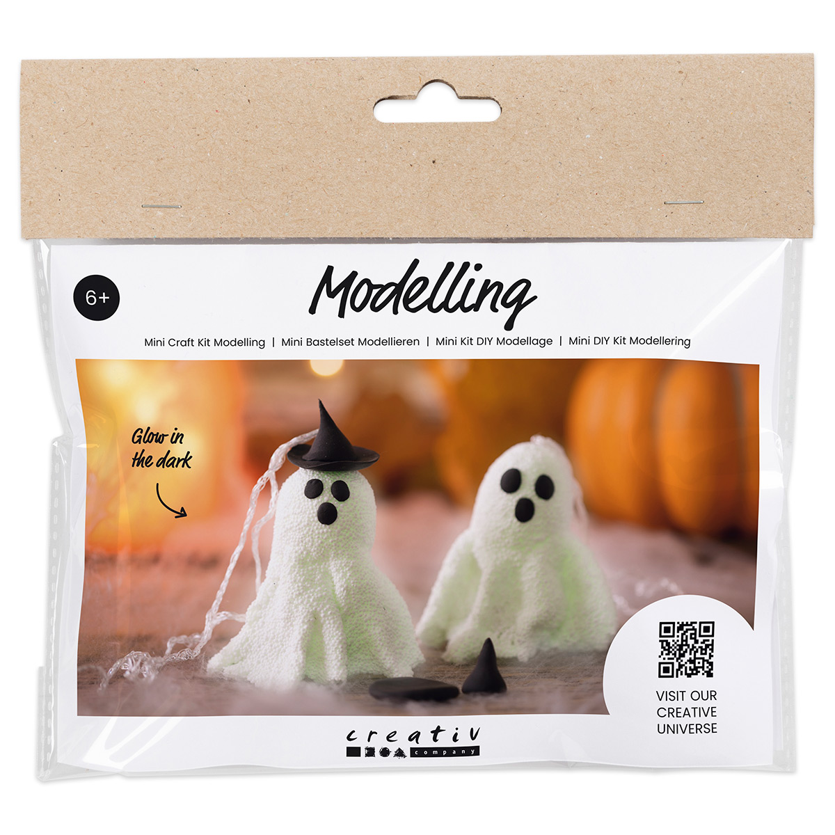Kreativset Halloween Gespenst