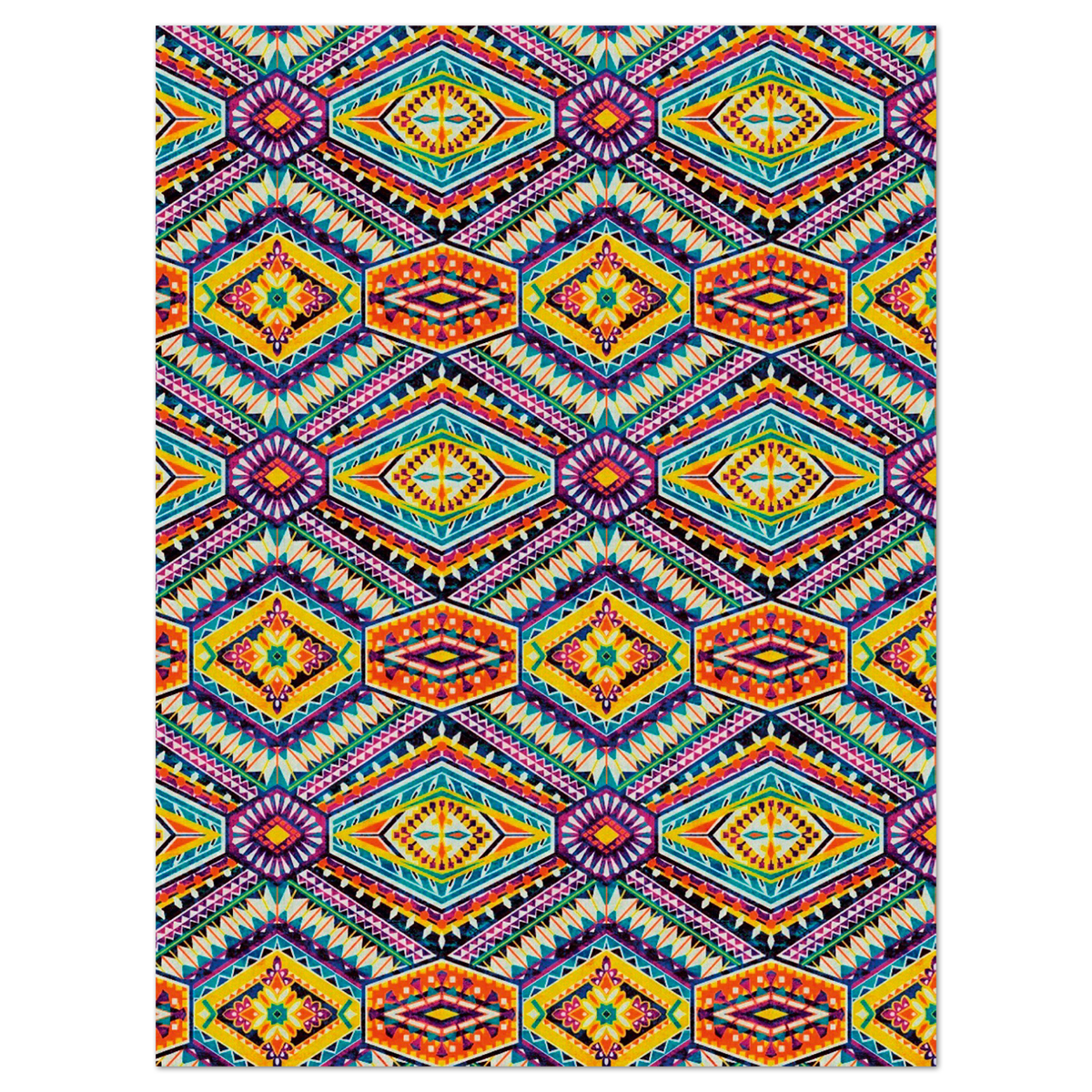 Decoupagepapier orientalische Rauten 3 Bl.