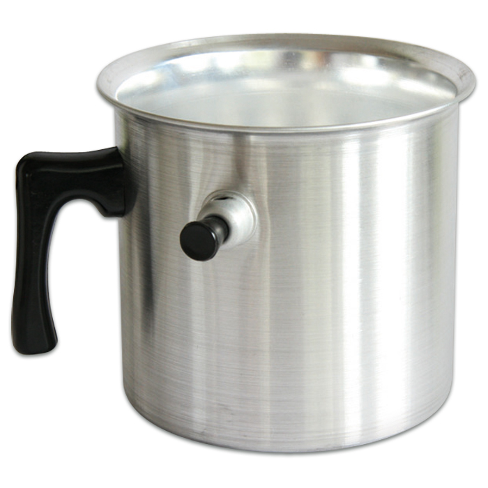 Universal-Schmelztopf doppelwandig Stahl 2 Liter