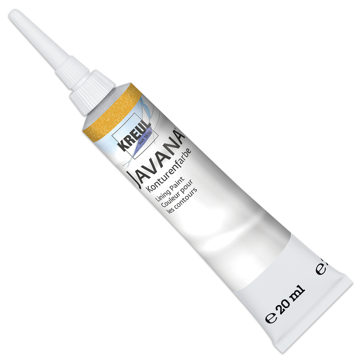 KREUL Javana Konturenfarbe Perlglanz 20ml gold