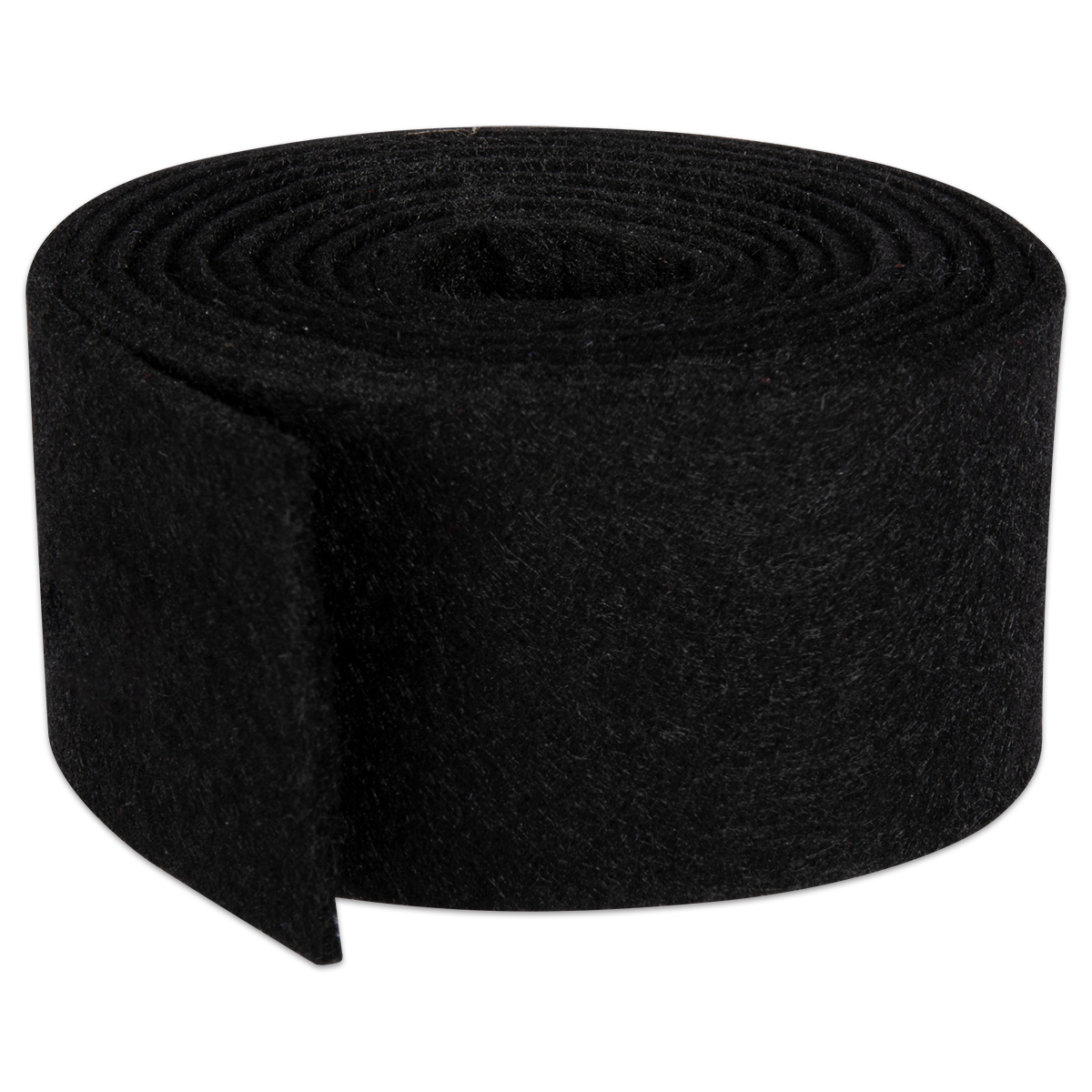 Filzband 3mm 4x150cm schwarz
