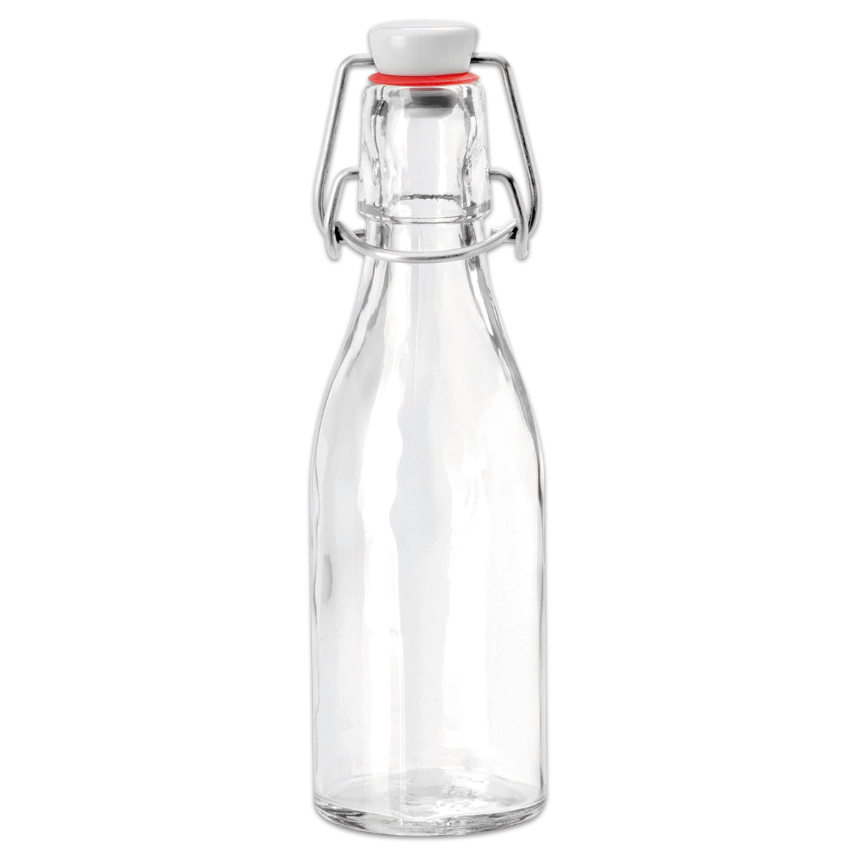 Bügelflasche Glas 19cm hoch 200ml