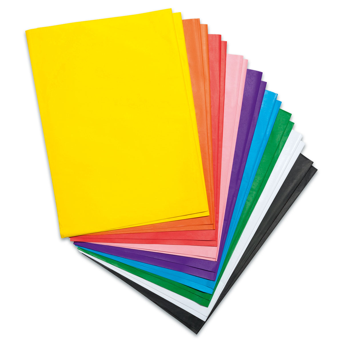 Blumenseide 20g/m² 50x70cm 26 Bl./13 Farben