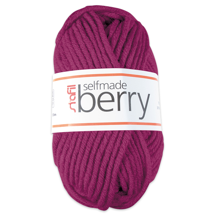 Wolle Berry 6-7mm 50g fuchsia