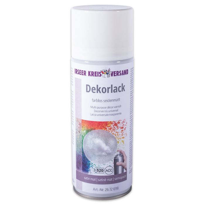 Universal-Dekorlack-Spray 400ml farblos seidenmatt