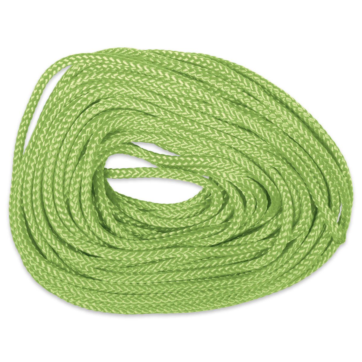 Paracord-Garn rund 3mm 10m neongrün
