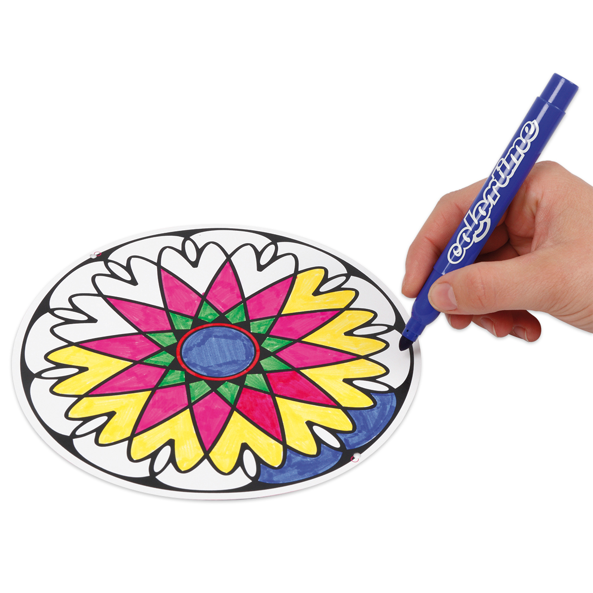 50323581_27uDQwgyU8ZA7g Mandala-Aufhänger KartonØ 12/15/18cm 9 St. weiß