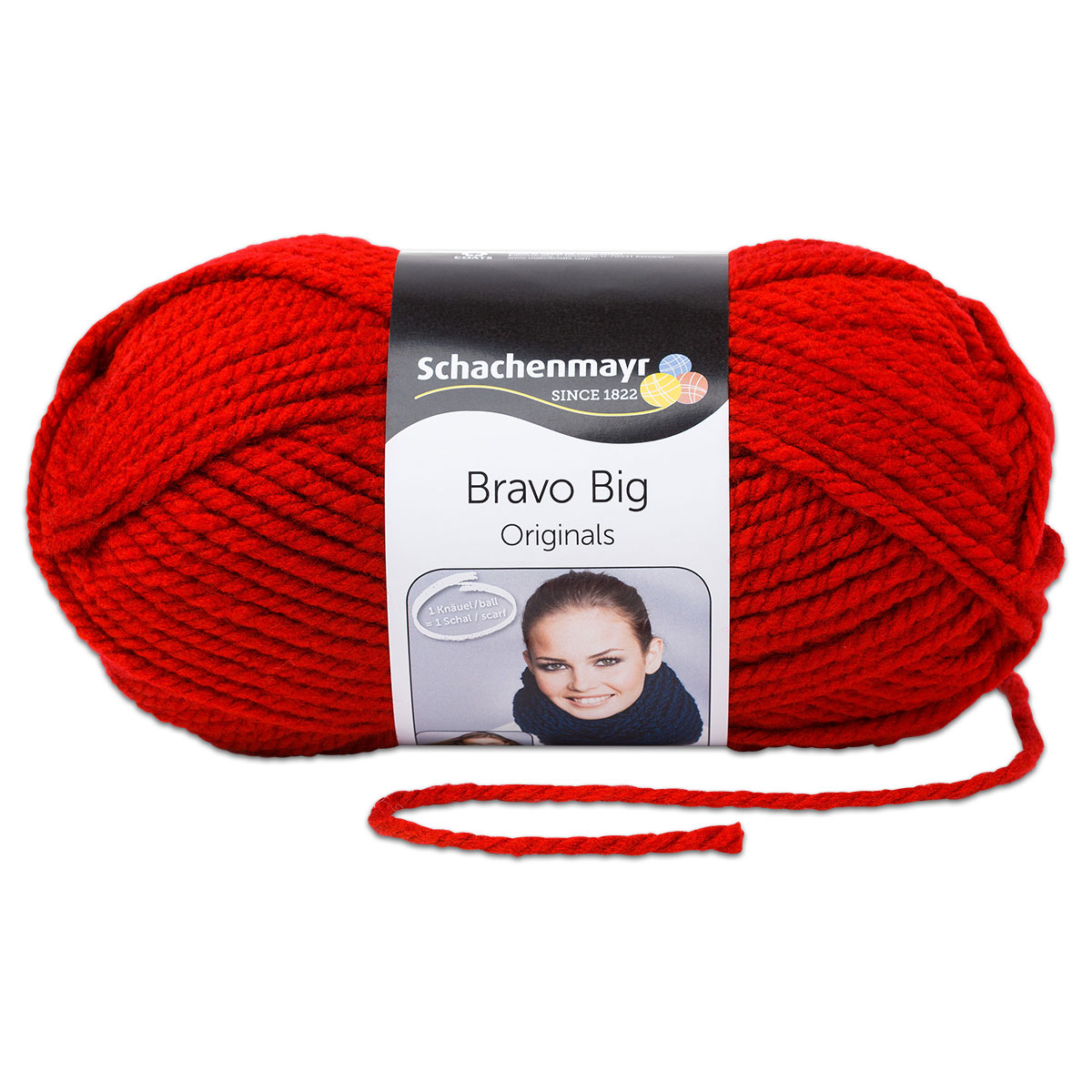 Wolle Bravo Big classic 200g kirsche