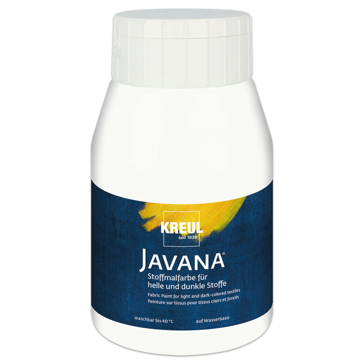 KREUL Javana Stoffmalfarbe 500ml weiß