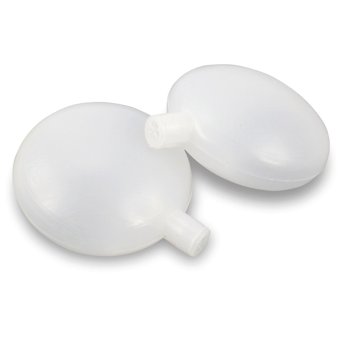 Quietsch-Stimme Kunststoff 58x48mm 2 St. weiß