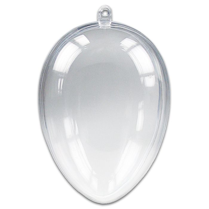 59066380 Kunststoffeier glasklar 80mm 5 St.