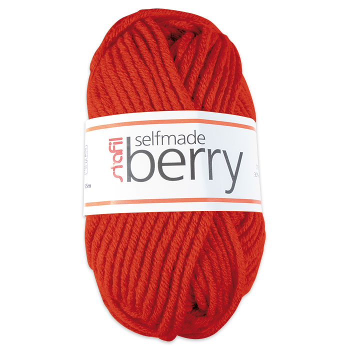 Wolle Berry 6-7mm 50g orange