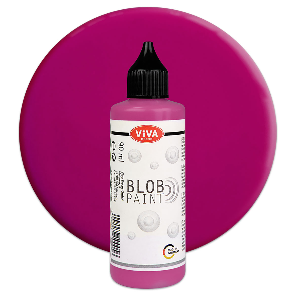 Viva Blob Paint Acrylfarbe 90ml magenta