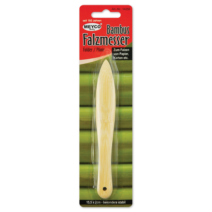 502142561w13wRUqdbLez Falzmesser Bambus 15,5x2cm