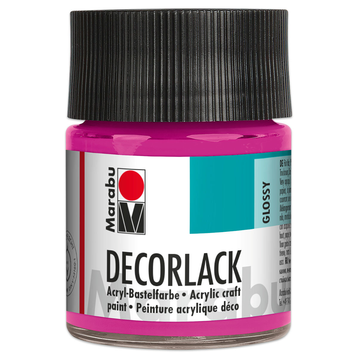 Decorlack Acryl glänzend 50ml magenta