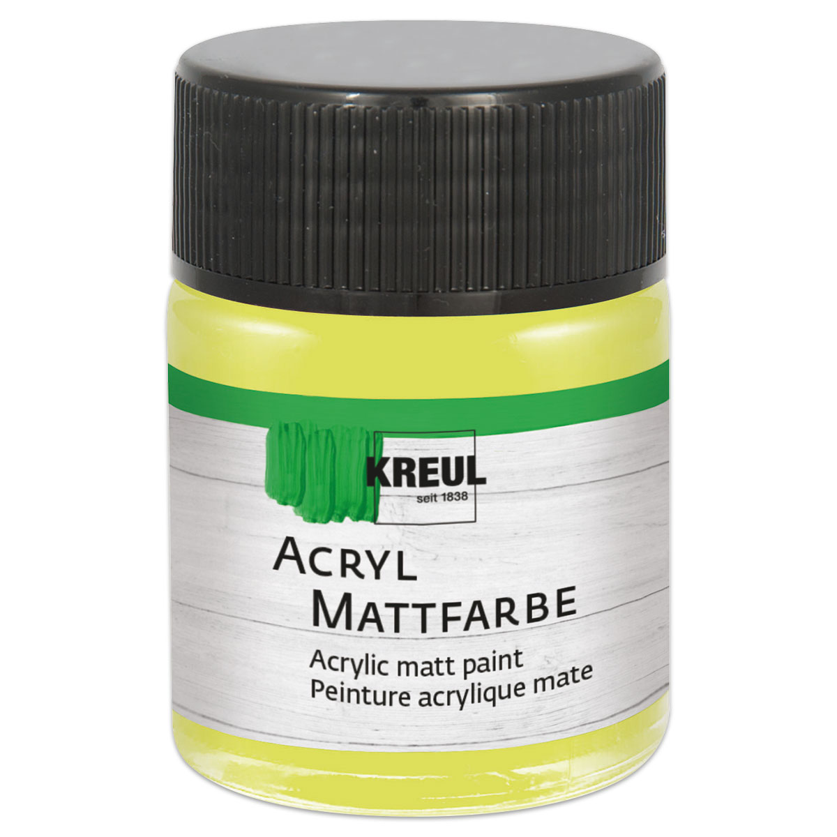 KREUL Acryl-Mattfarbe 50ml lemon