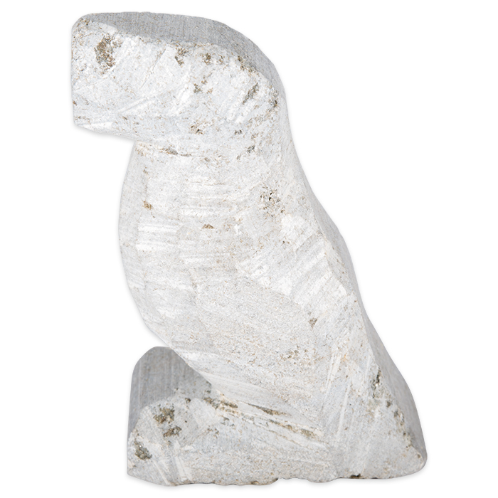 Speckstein-Rohling ca. 8-10cm Pinguin
