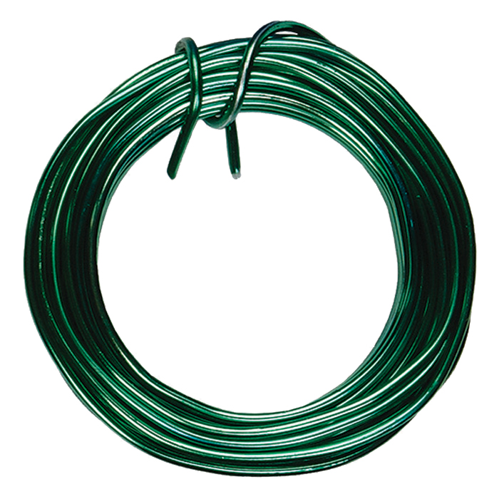 Aludraht 2mm 5m grün