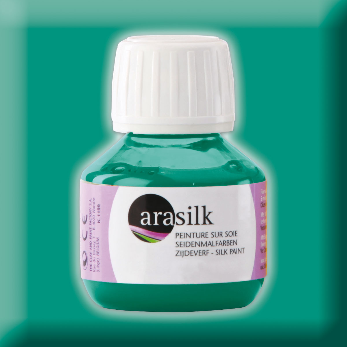 Arasilk 50ml Malachite/malachitgrün
