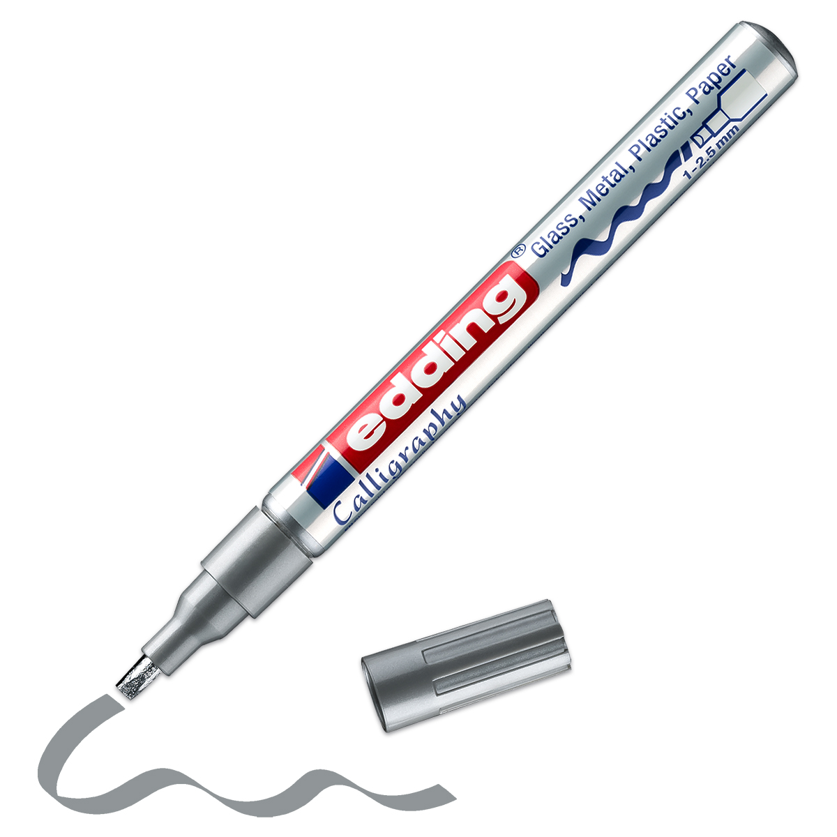 edding 753 Calligraphy Lackmarker silber edding 753 Calligraphy Lackmarker silber