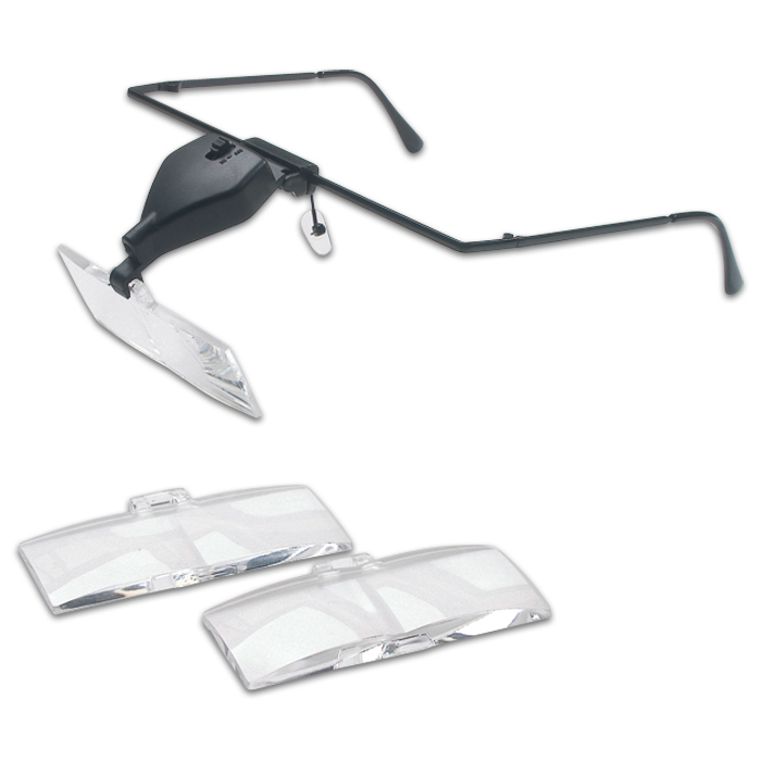 58700820z32OVlJt8yOeq Kunststoff-Lupenbrille mit LED-Licht