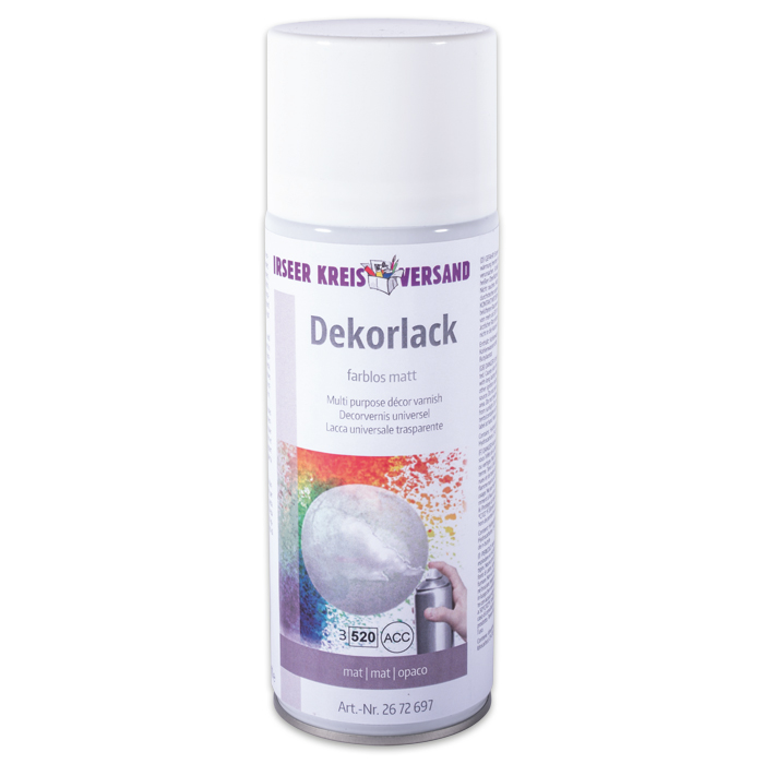 Universal-Dekorlack-Spray 400ml farblos matt