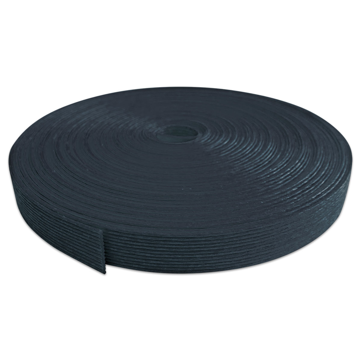 Kamihimo Flechtband Papier 15mm 15m nachtblau