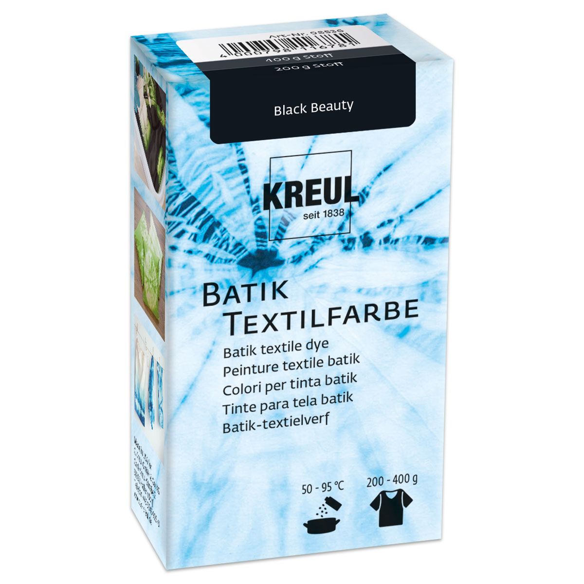 KREUL Batik-Textilfarbe 70g Black Beauty