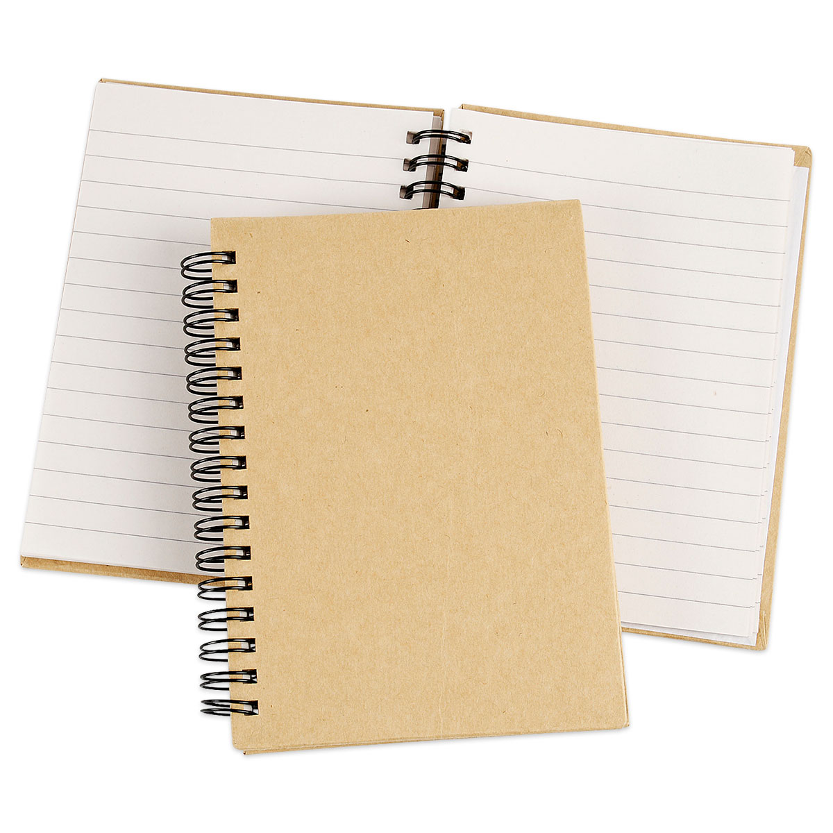 50326553gsRLgABG7fgjT Notizbuch liniert Pappe DIN A6 10,5x15cm natur