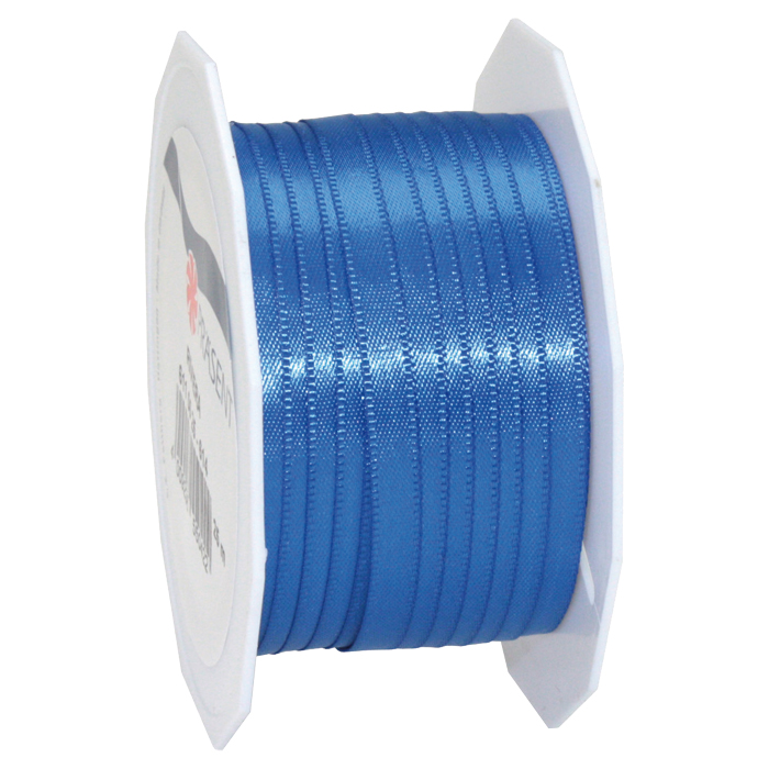Satinband 3mm 50m royalblau