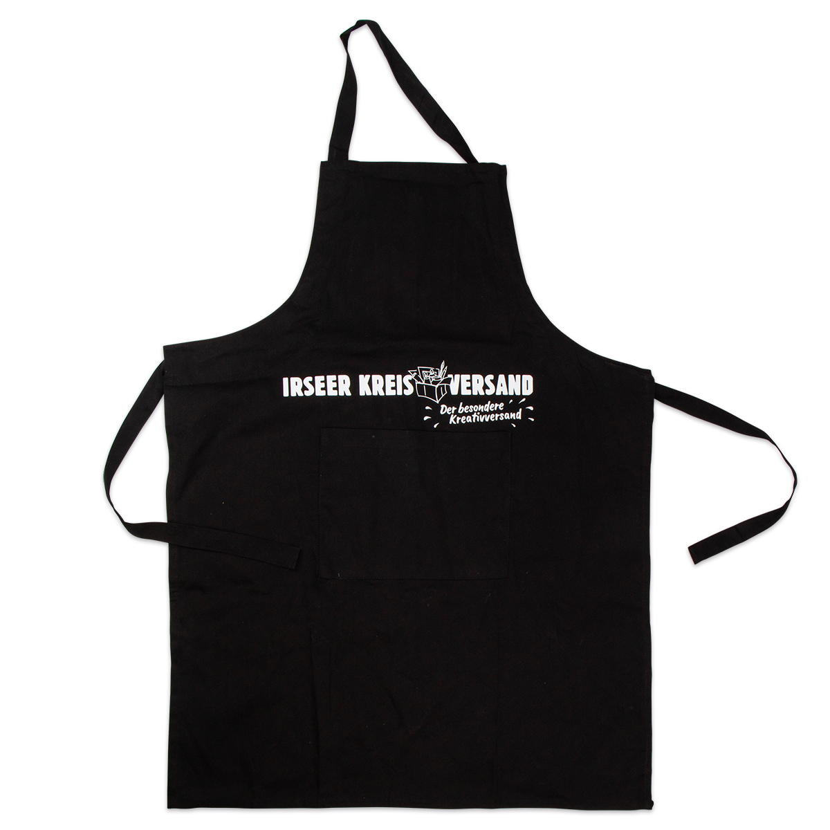 Schürze mit Tasche 66x89cm schwarz Schürze mit Tasche 66x89cm schwarz