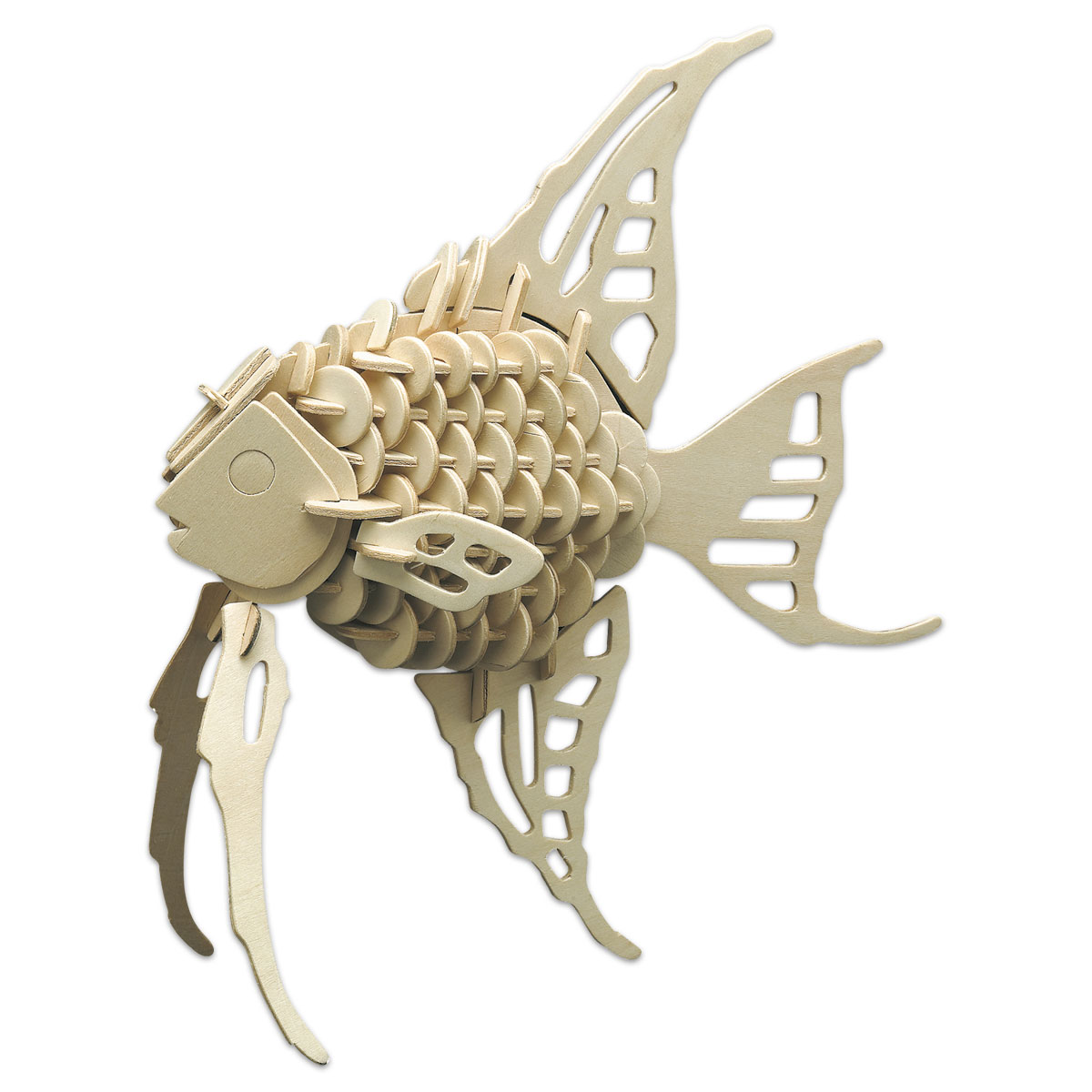Holzbausatz Fisch 24x33cm 130 Teile