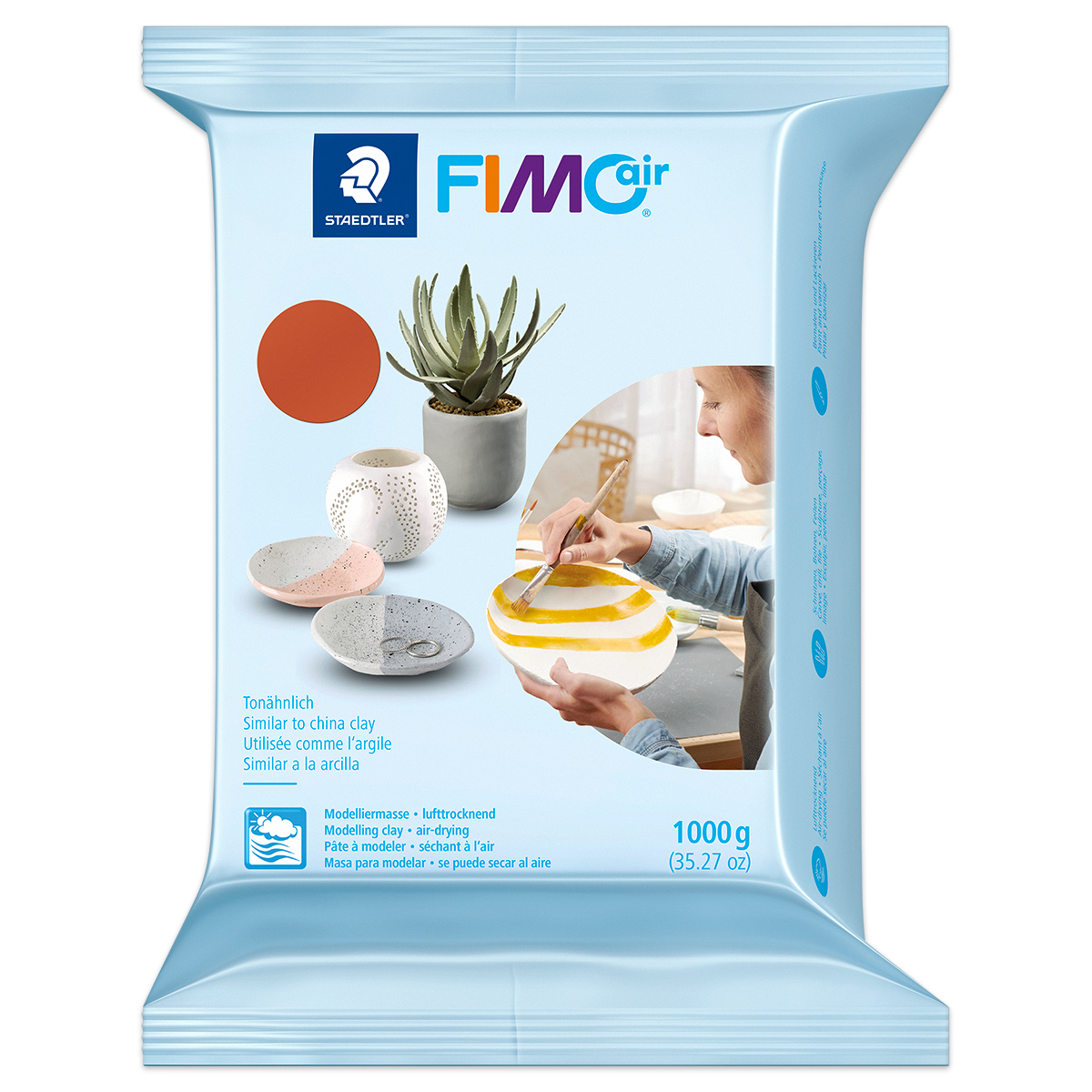 FIMO air 1.000g terrakotta