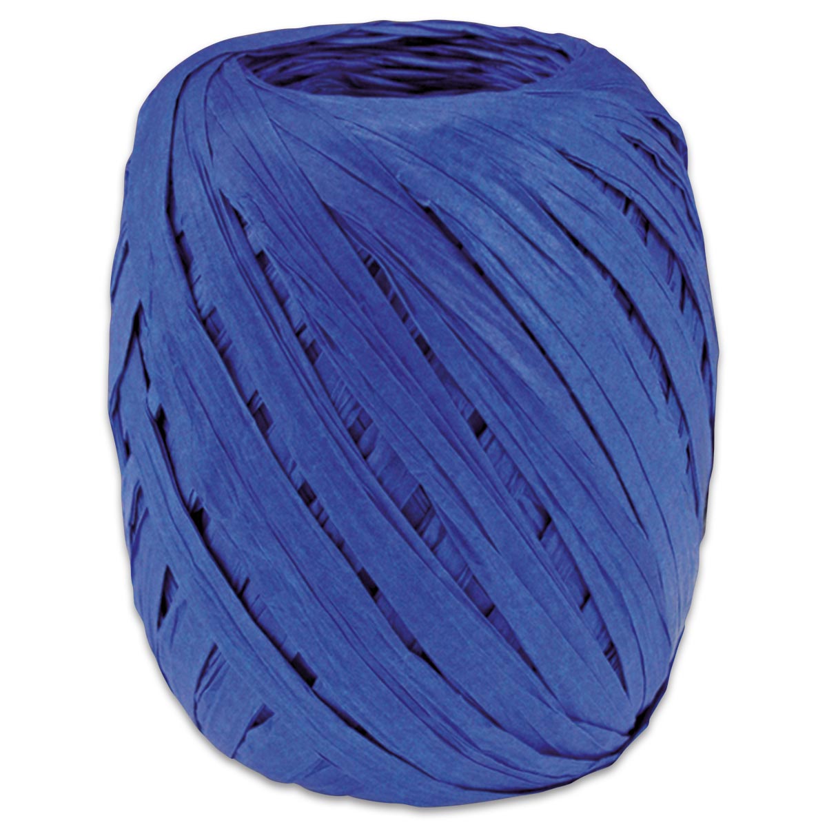 Paper-Raffia Bastband 10mm 30m royalblau