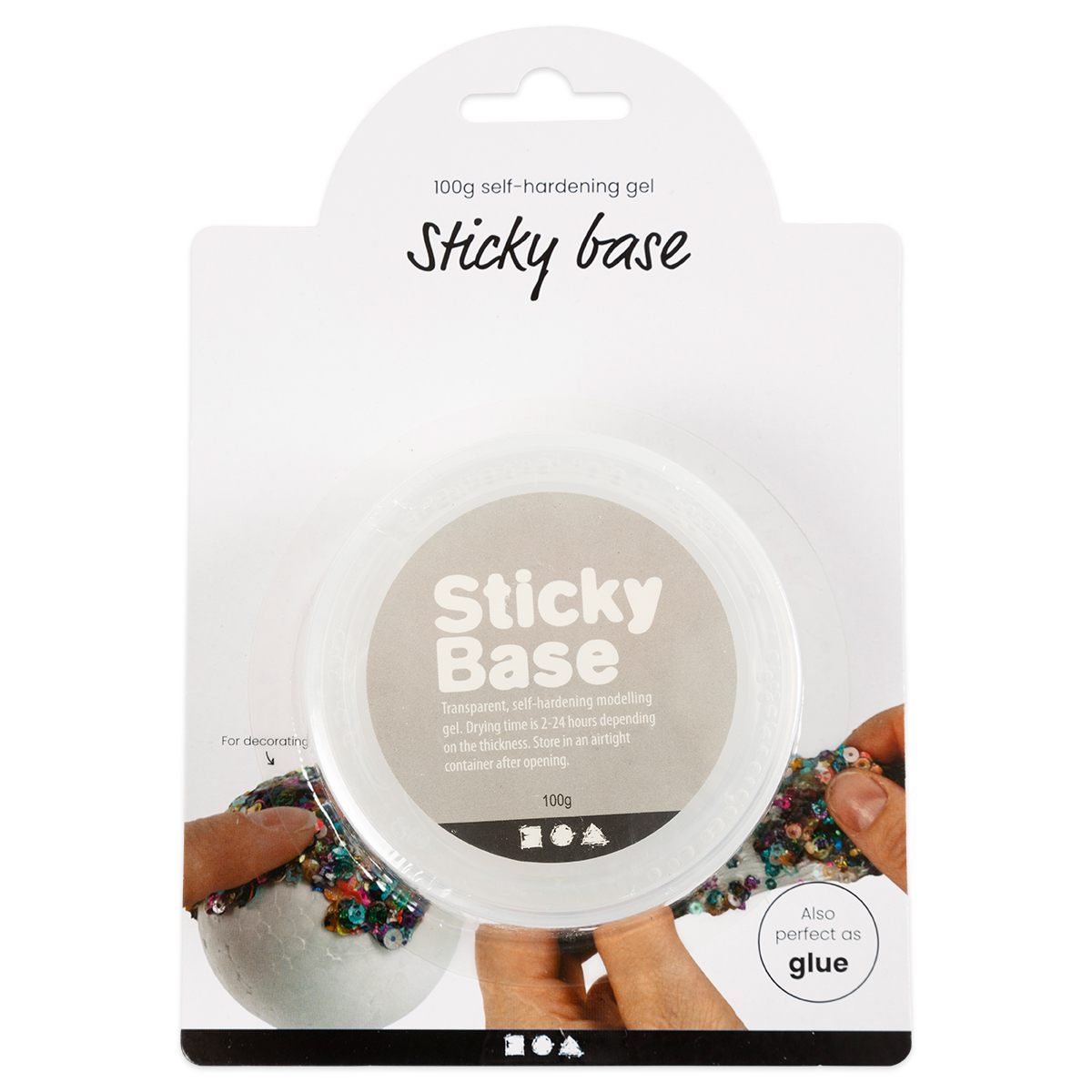 Sticky Base - klebrige Modelliermasse 100g transparent