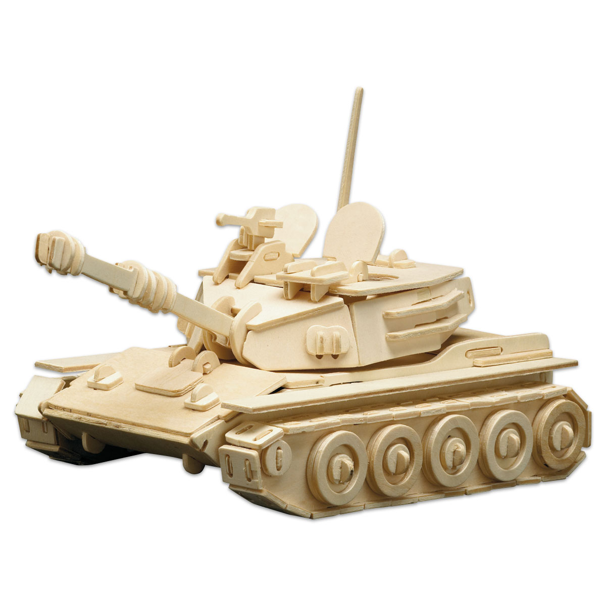Holzbausatz Panzer 25x16cm 172 Teile