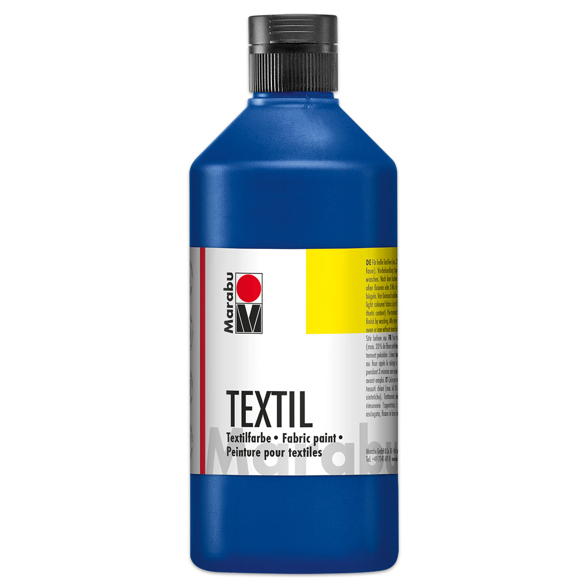 Marabu Textil 500ml mittelblau