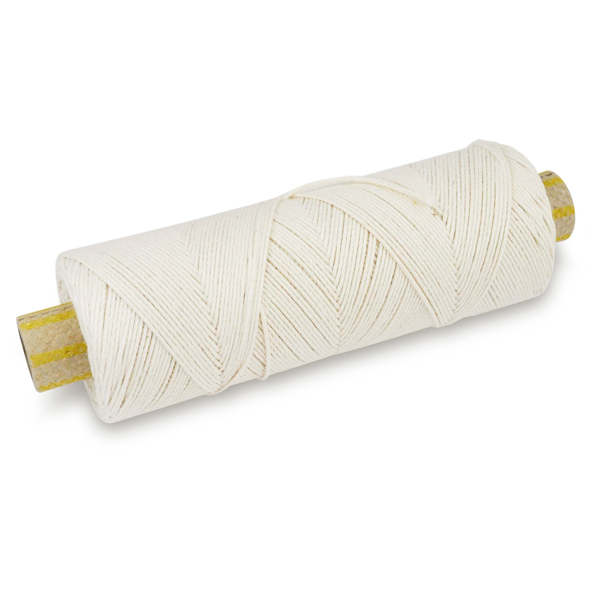 Baumwollkordel - Kettgarn 1mm 150m naturweiß