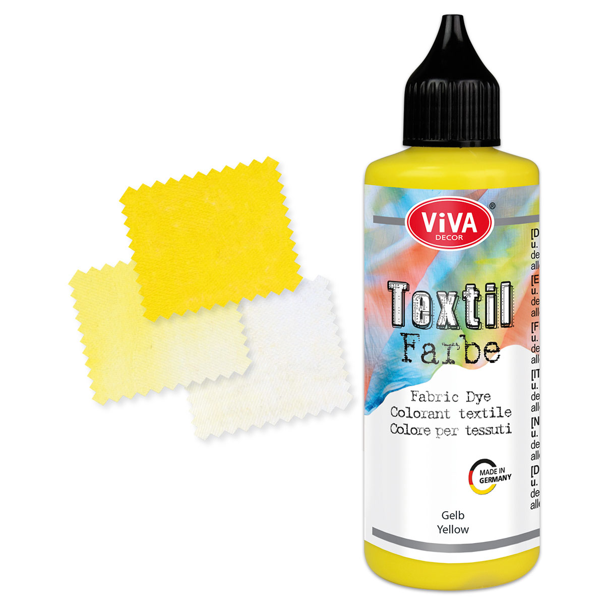Viva Textilfarbe - 90ml gelb