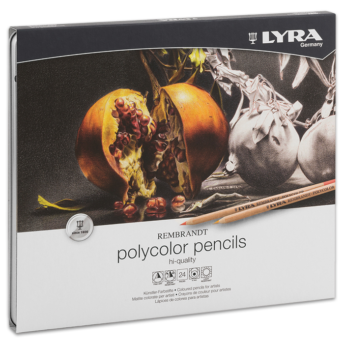 Rembrandt Polycolor Künstler-Farbstifte 24 Farben