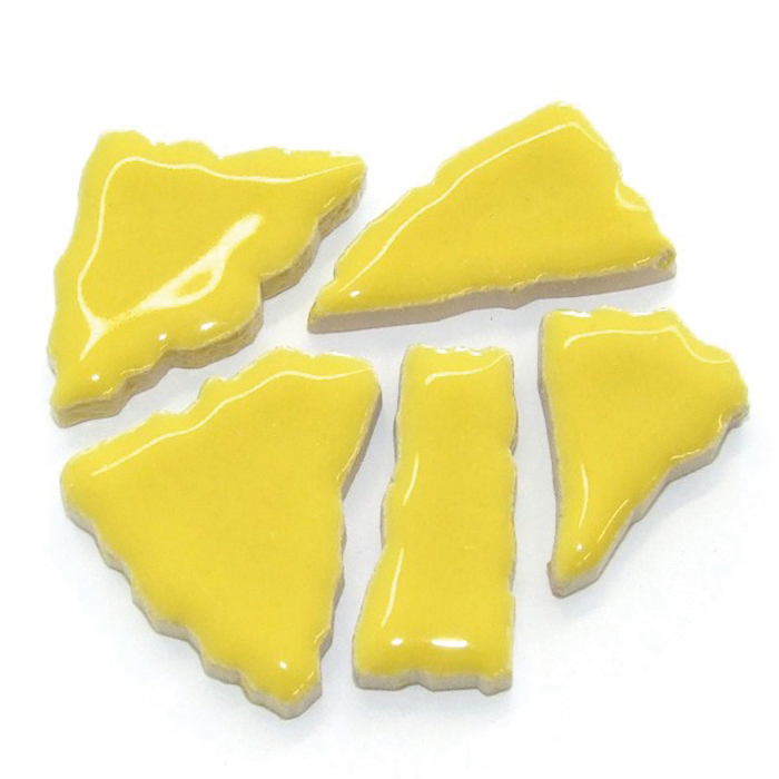 566030412EpZYzllUfyaC Flip-Keramik 2-6cm 750g ca. 65 Steine maisgelb