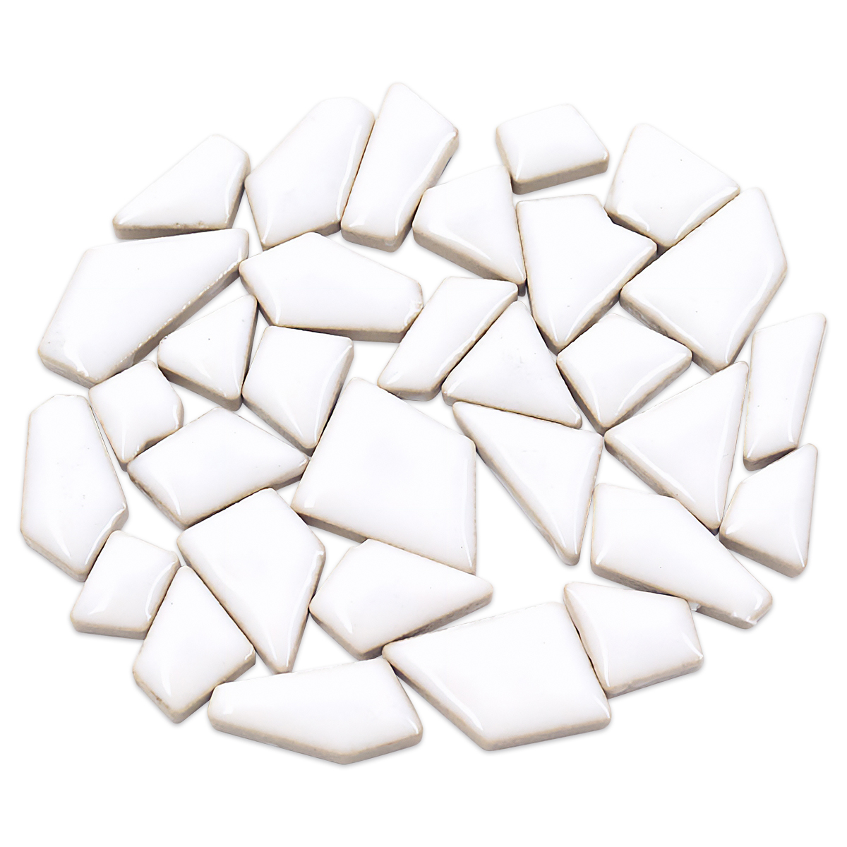 Flip-Keramik Mini 500g polarweiß