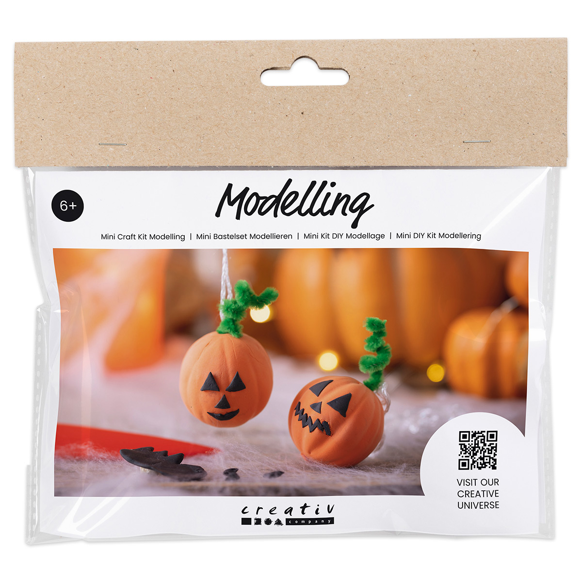 Kreativset Halloween Kürbis