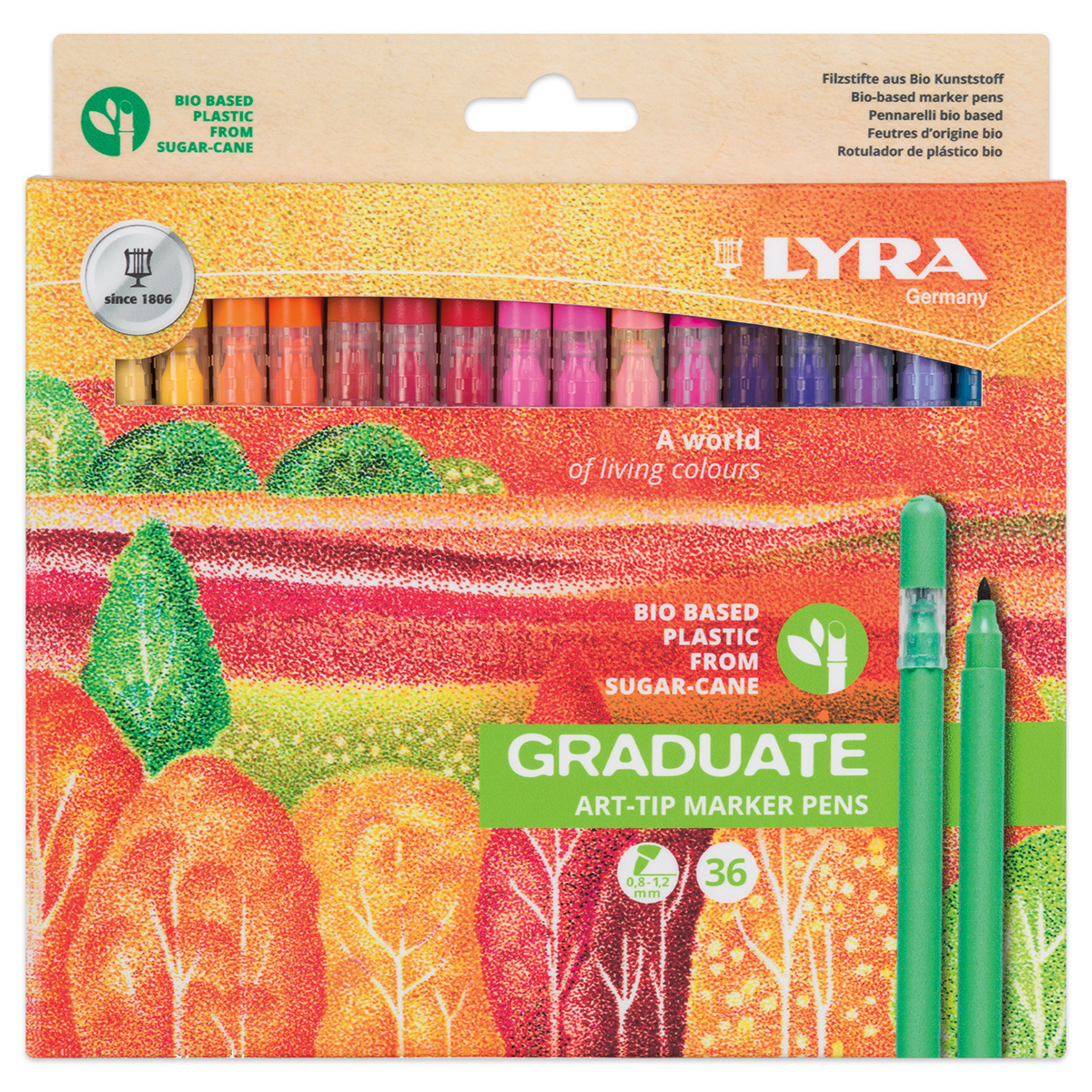 Lyra Graduate Art Tip 36 Fasermaler/Farben