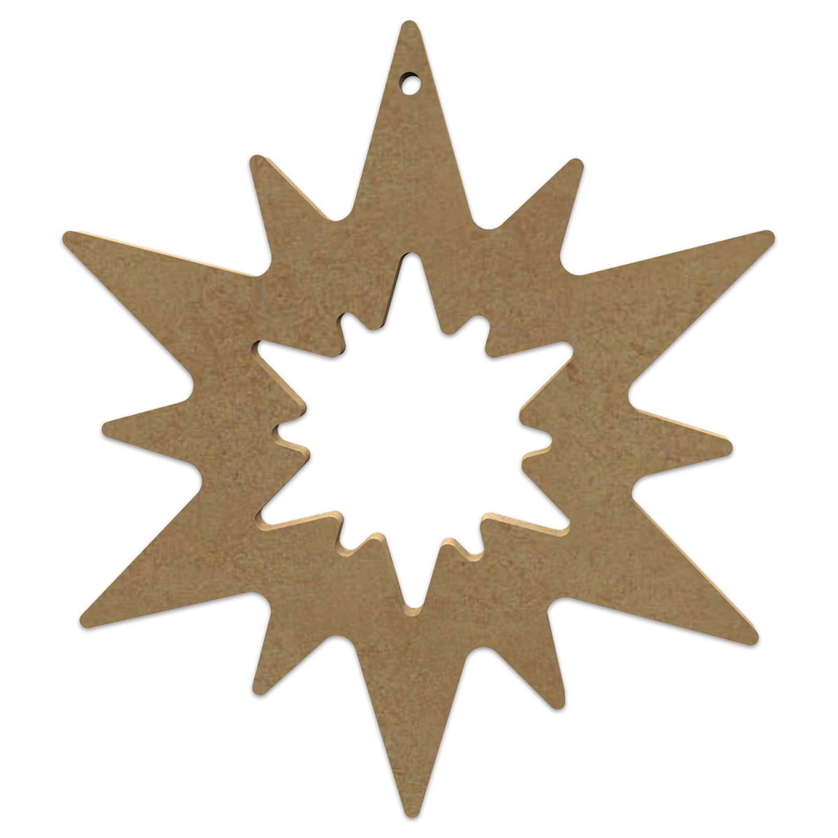 Stern MDF 5mm ca. 15cm