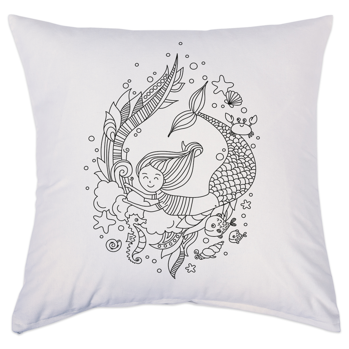 Kissenhülle 40x40cm Mermaid