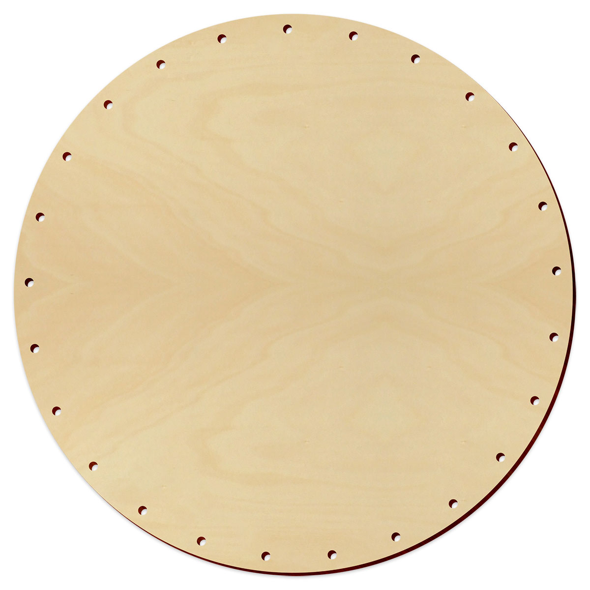 Korbflechtboden Holz 4mm Ø16cm rund natur